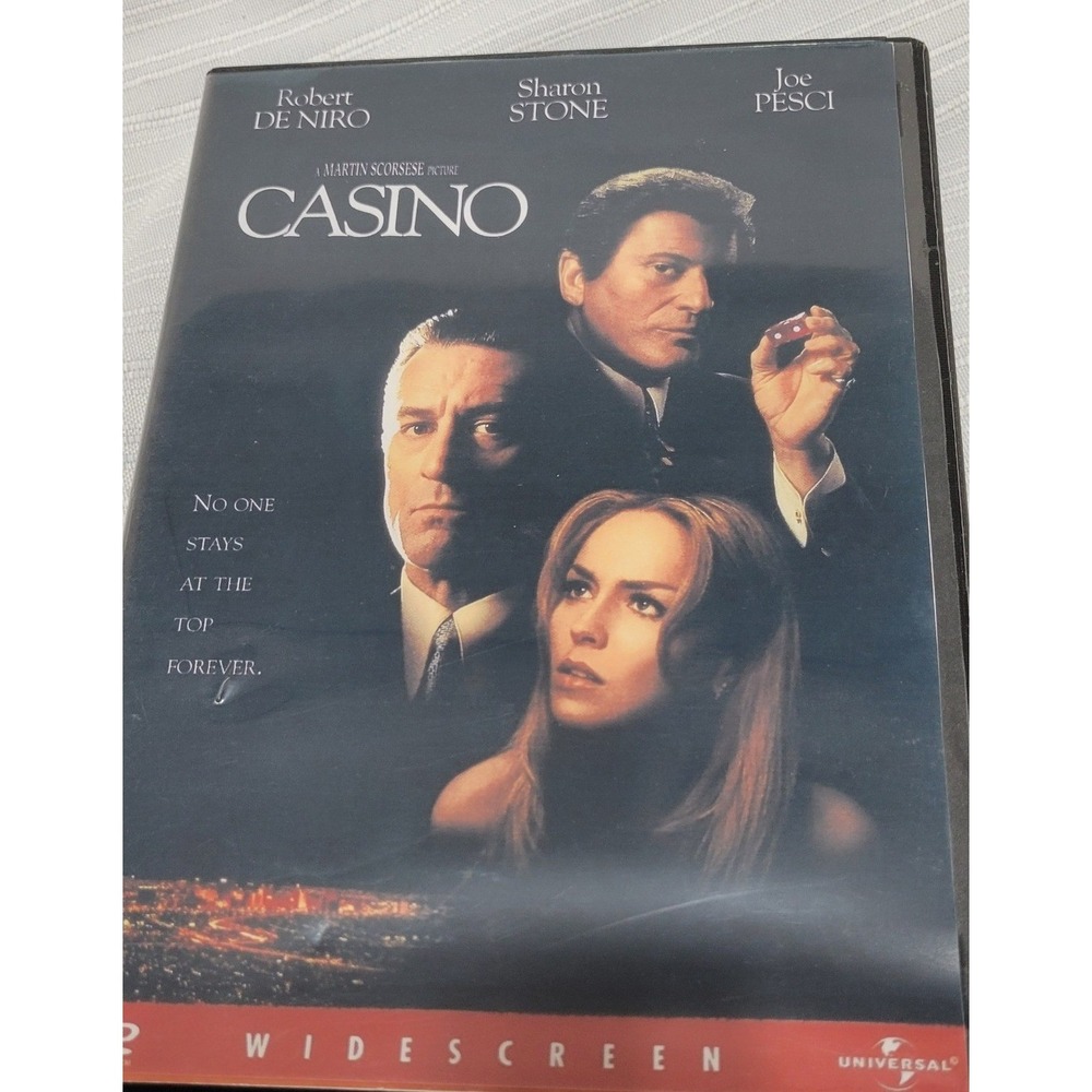 Casino DVD Martin Scorsese Robert De Niro Sharon Stone Widescreen 1995 Movie